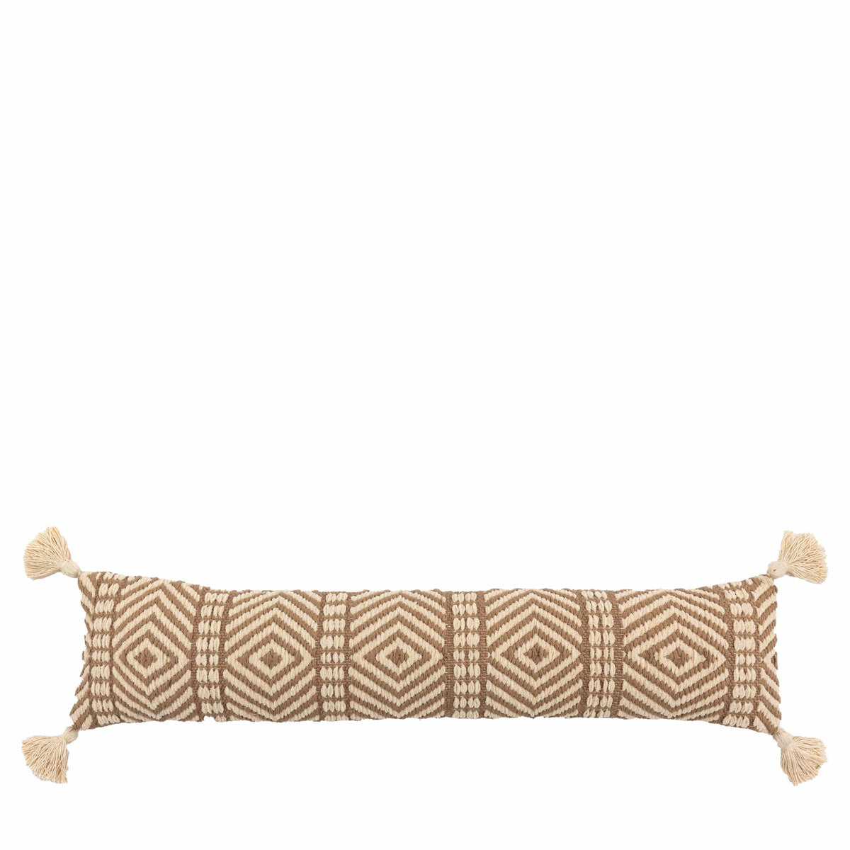Bodhi Accessories Thea Woven Draught Excluder Cream House of Isabella UK