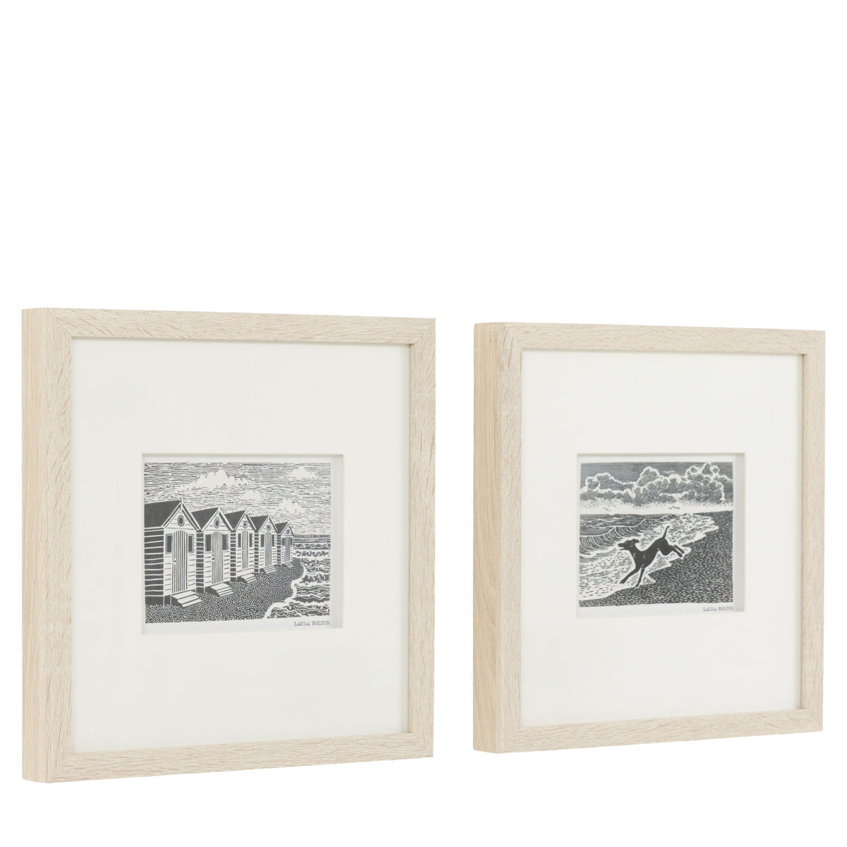 Bodhi Accessories Tidal Tales I Framed Art Set of 2 House of Isabella UK