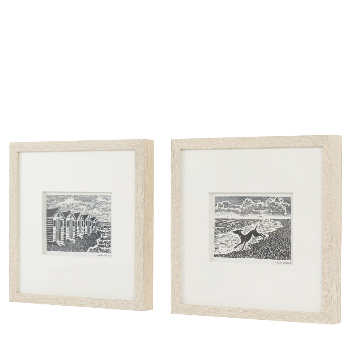 Bodhi Accessories Tidal Tales I Framed Art Set of 2 House of Isabella UK