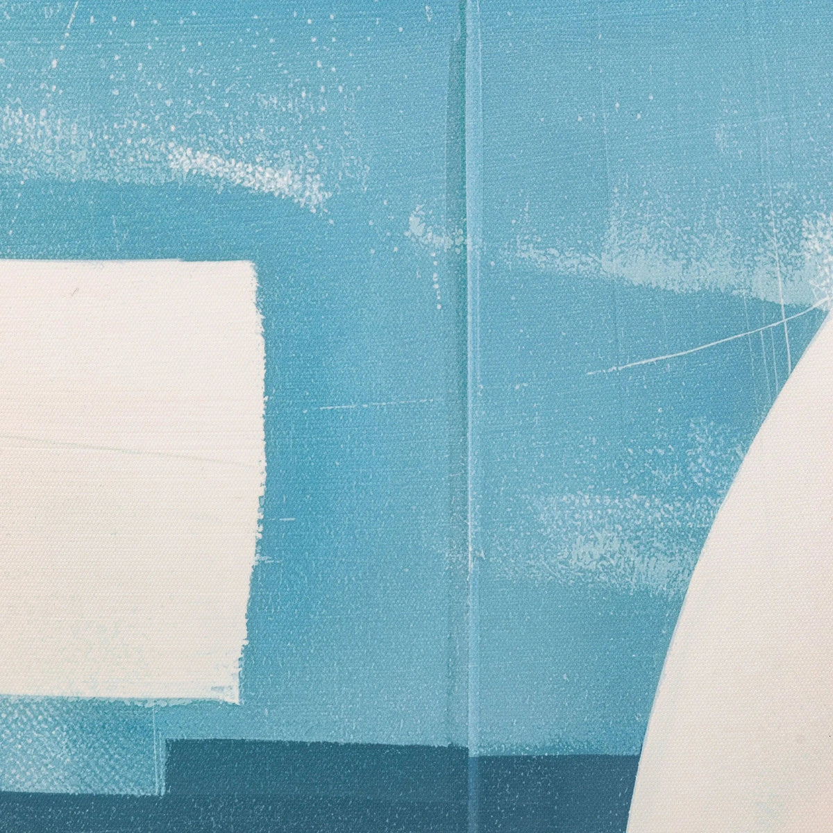 Bodhi Accessories Topaz Abstract Framed Canvas House of Isabella UK