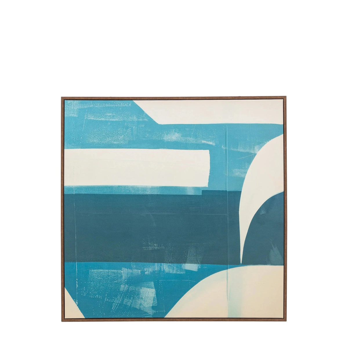 Bodhi Accessories Topaz Abstract Framed Canvas House of Isabella UK