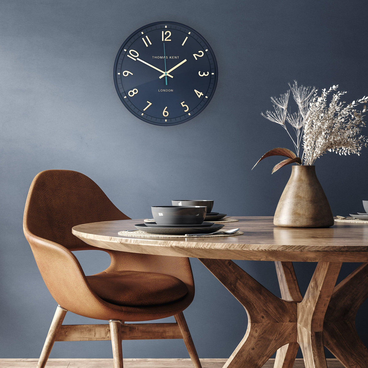 Bodhi Accessories Tresco Wall Clock Marine House of Isabella UK