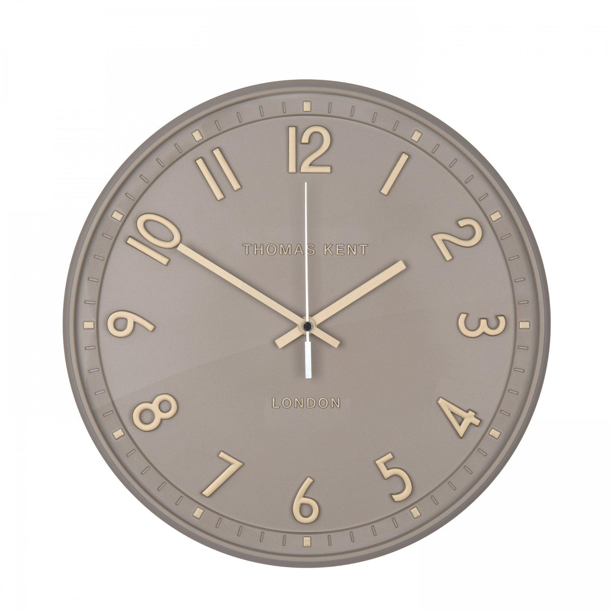 Bodhi Accessories Tresco Wall Clock Taupe House of Isabella UK
