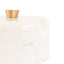 Bodhi Accessories Veta Marble Rounded Box White Large House of Isabella UK