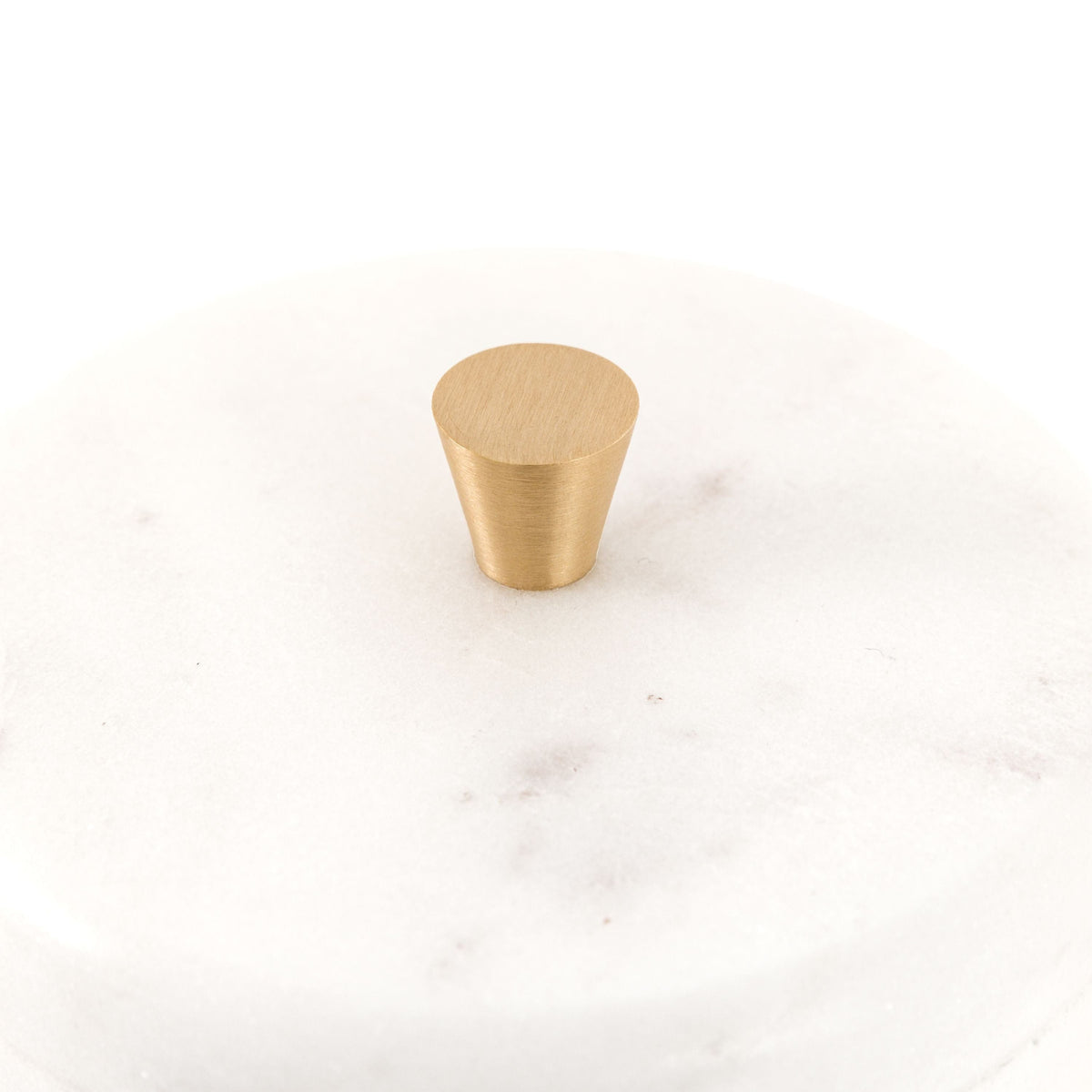 Bodhi Accessories Veta Marble Rounded Box White Small House of Isabella UK