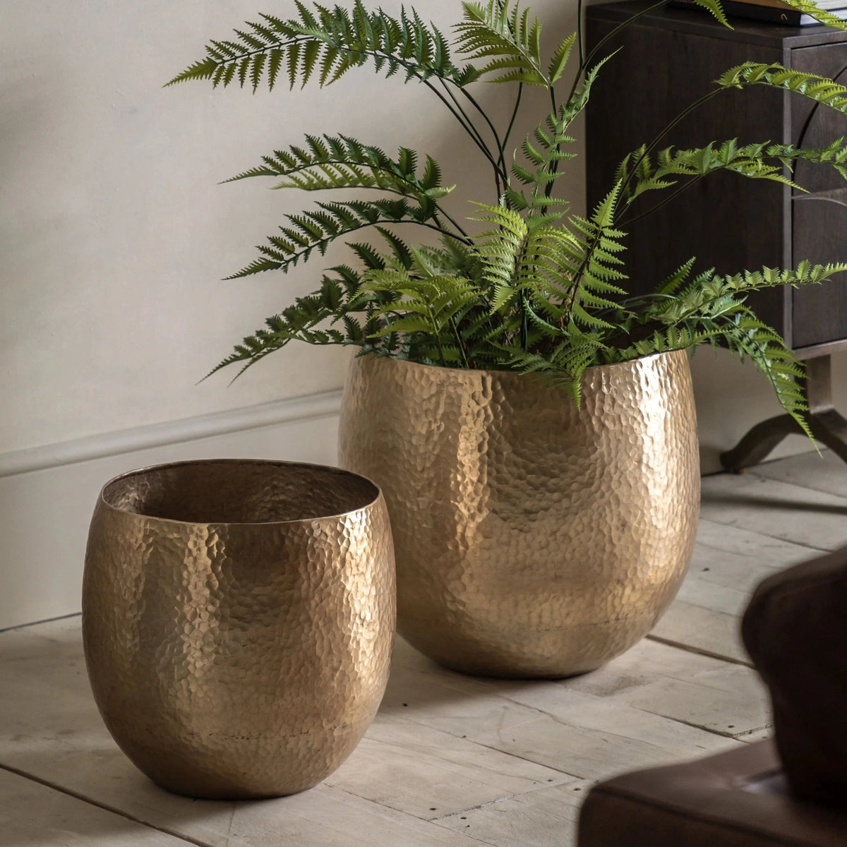 Bodhi Accessories Volta Metal Planter 2pk House of Isabella UK