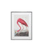 Bodhi Accessories Wading Flamingo Framed Art House of Isabella UK