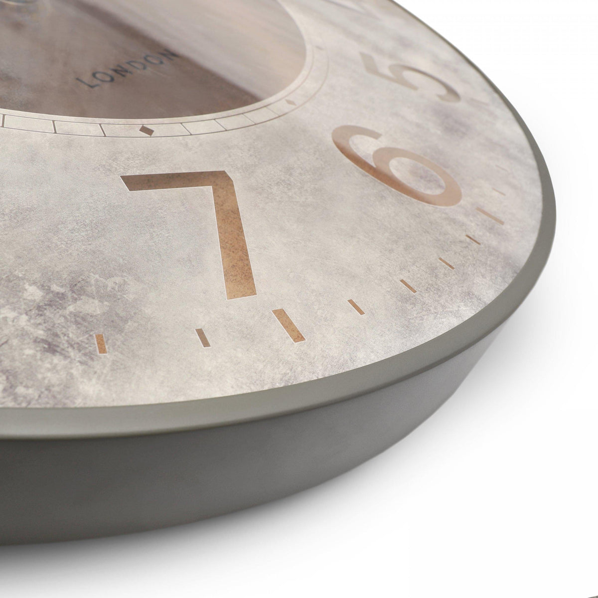 Bodhi Accessories Wall Clock Harvest Gold House of Isabella UK