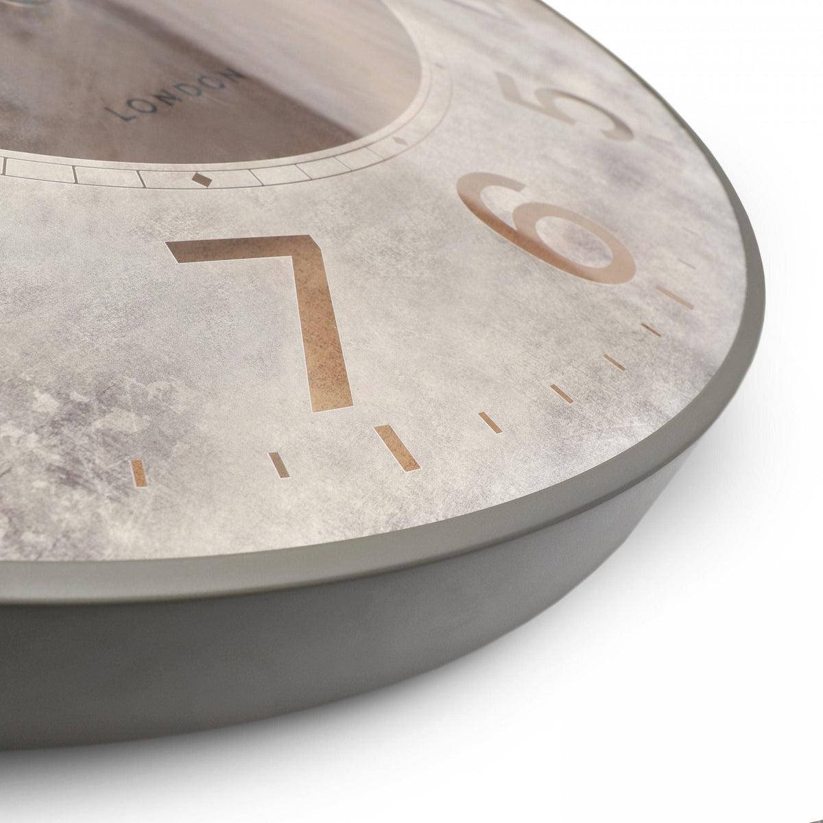 Bodhi Accessories Wall Clock Harvest Gold House of Isabella UK