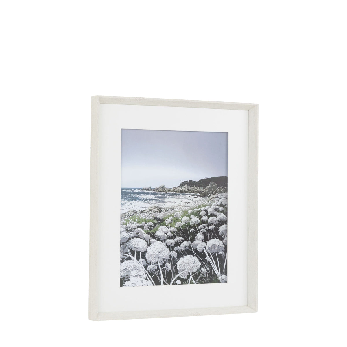 Bodhi Accessories Waves and Wild Flowers II Framed Art House of Isabella UK