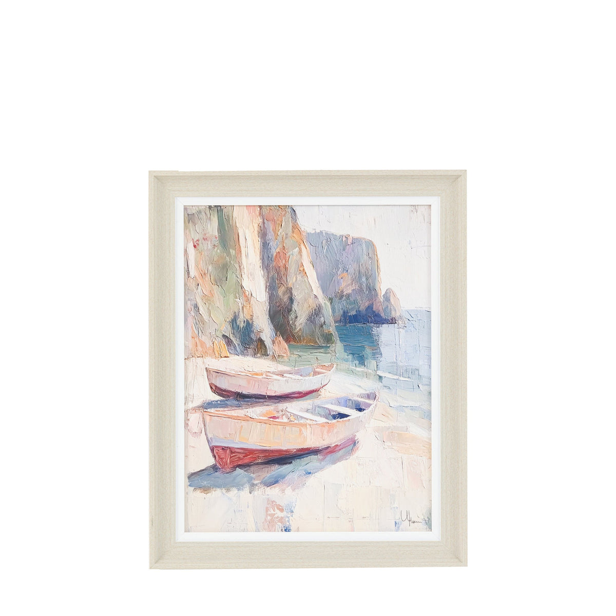 Bodhi Accessories Whispering Shores Framed Canvas House of Isabella UK