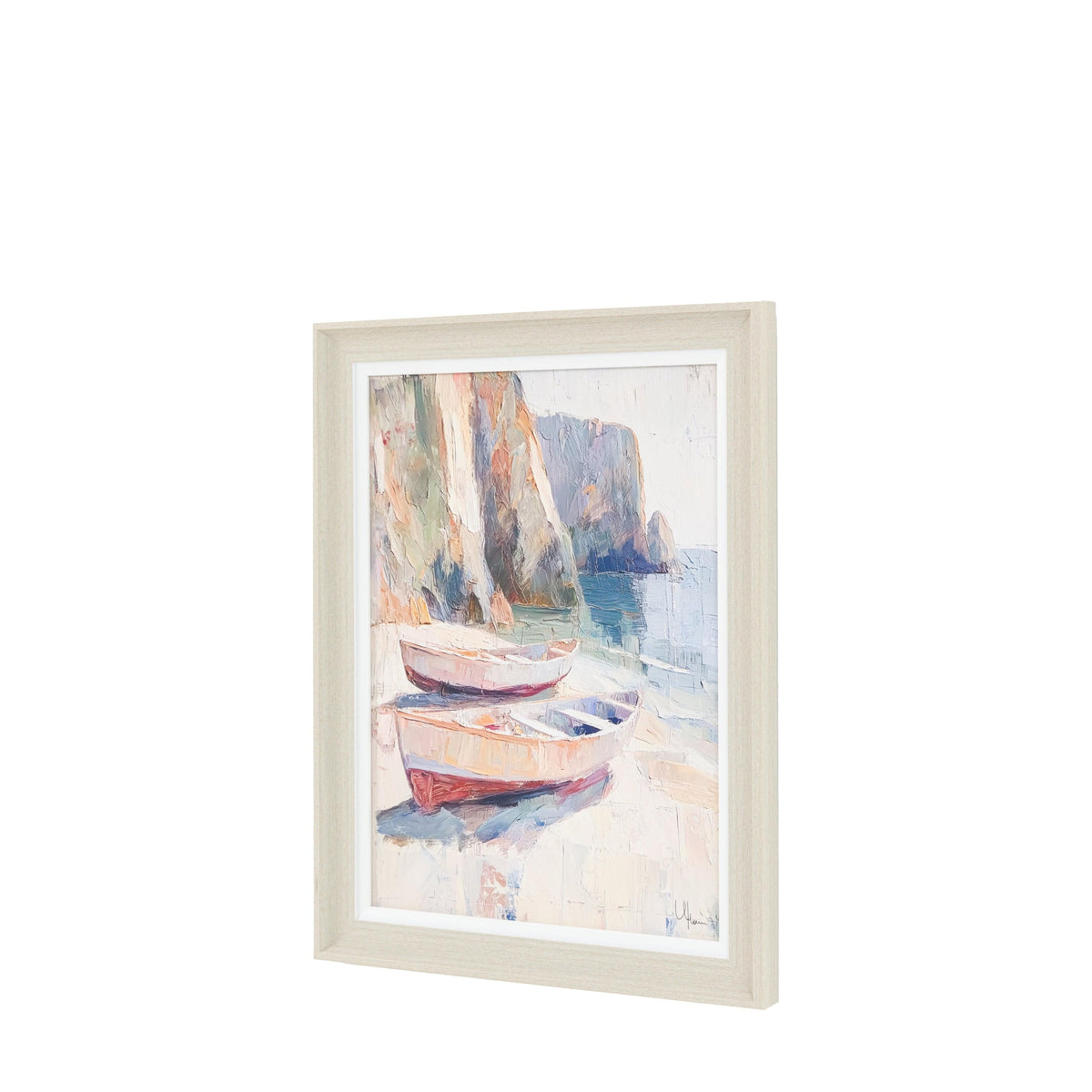 Bodhi Accessories Whispering Shores Framed Canvas House of Isabella UK