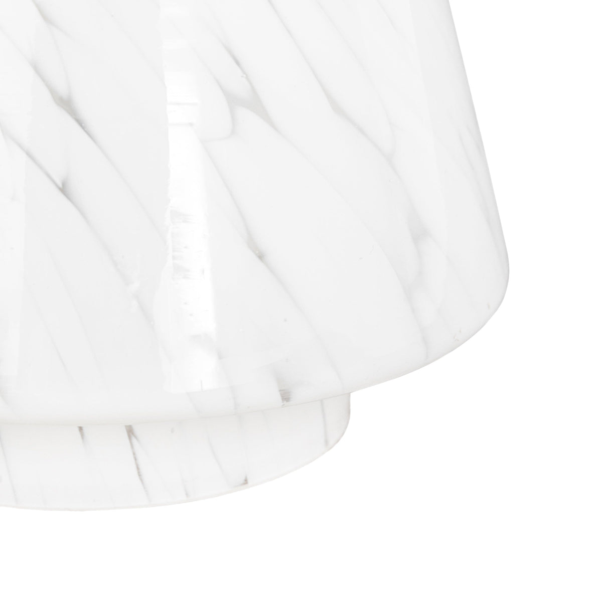 Bodhi Accessories White Confetti Glass Tree Decoration Small House of Isabella UK