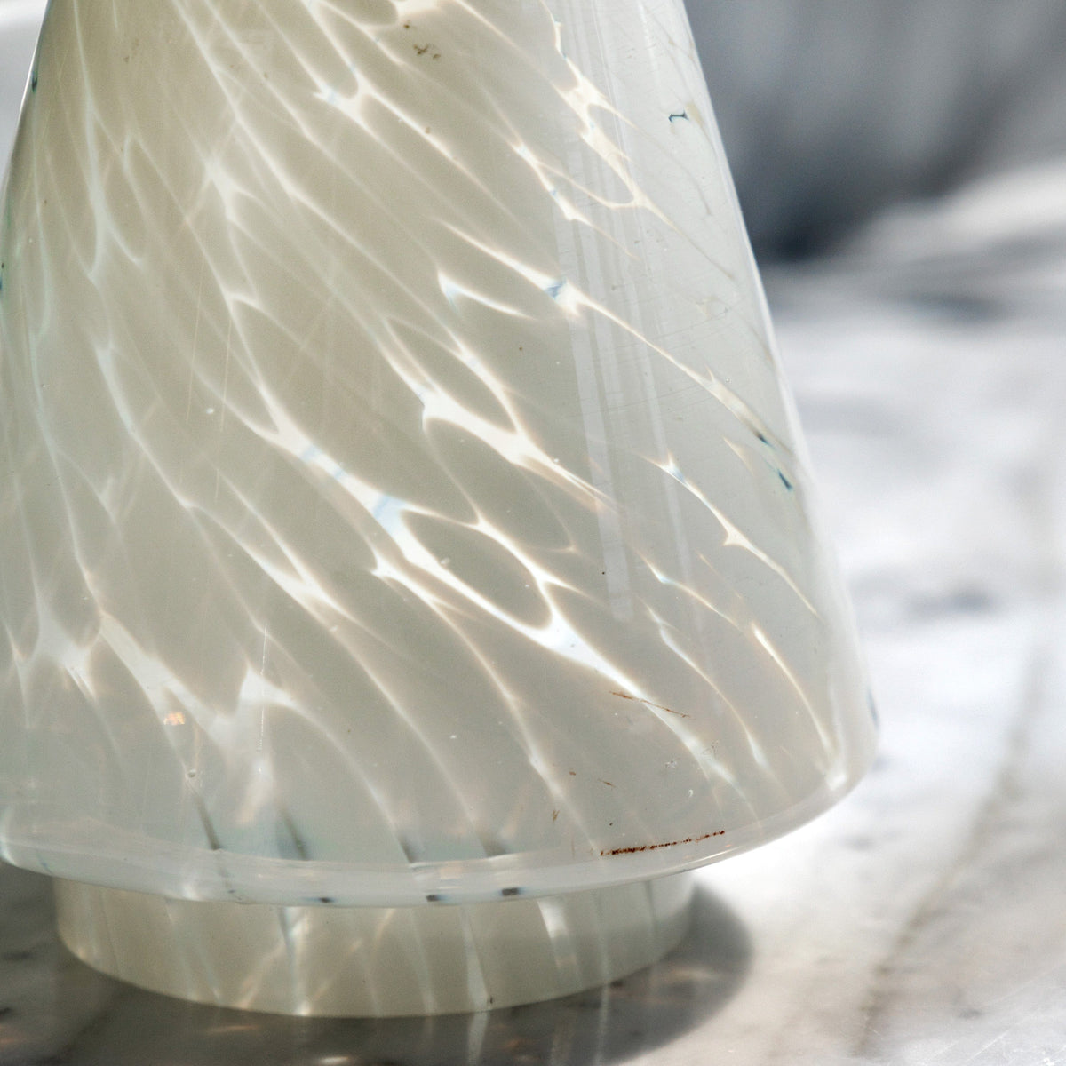 Bodhi Accessories White Confetti Glass Tree Decoration Small House of Isabella UK