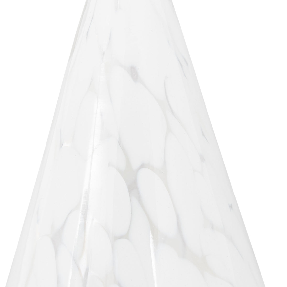 Bodhi Accessories White Confetti Glass Tree Decoration Small House of Isabella UK