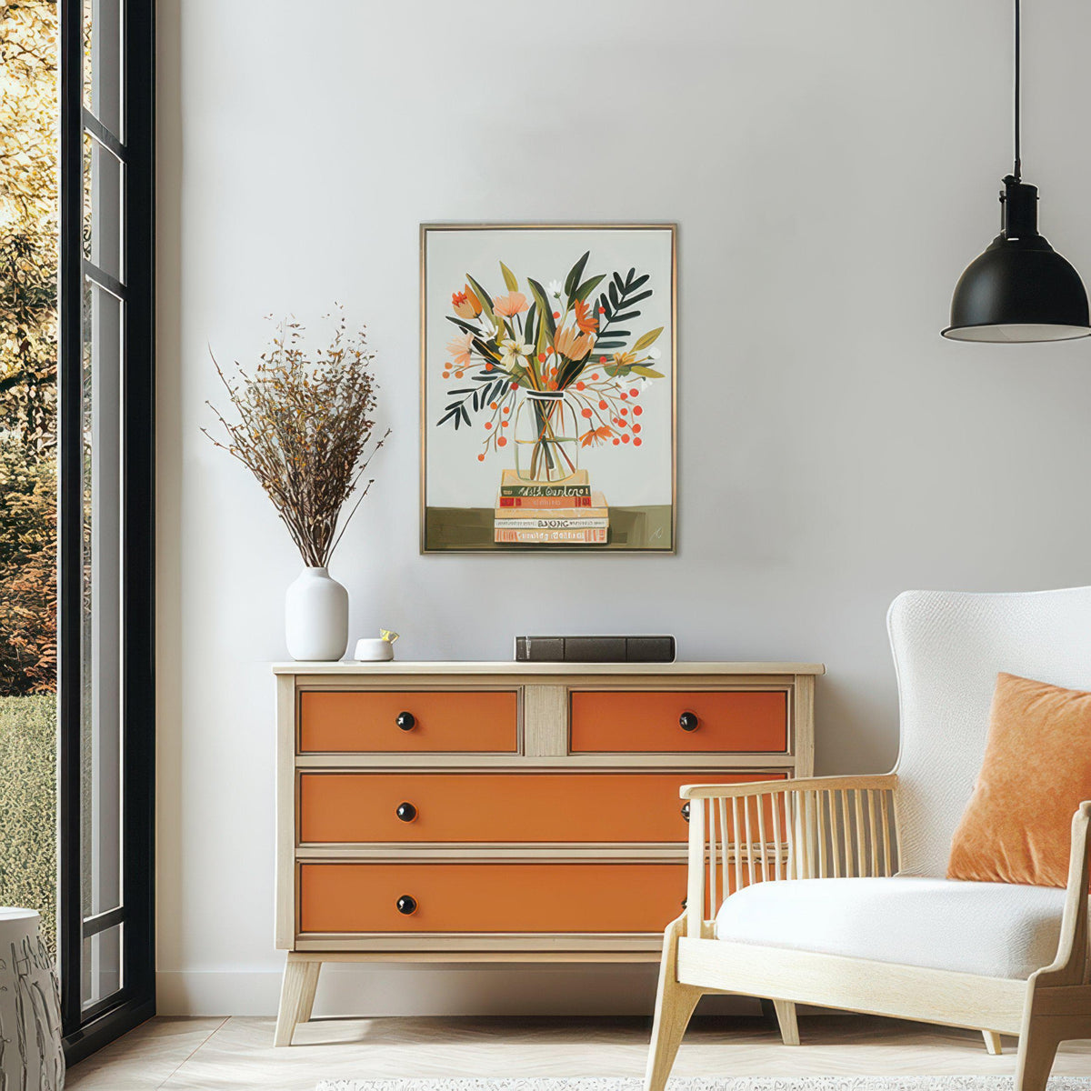 Bodhi Accessories Wild at Heart Framed Canvas House of Isabella UK