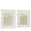 Bodhi Accessories William Morris Stamp Green Framed Art Set of 2 House of Isabella UK