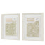 Bodhi Accessories William Morris Stamp Green Framed Art Set of 2 House of Isabella UK