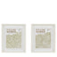 Bodhi Accessories William Morris Stamp Green Framed Art Set of 2 House of Isabella UK