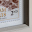 Bodhi Accessories William Morris Stamp Red Framed Art Set of 2 House of Isabella UK