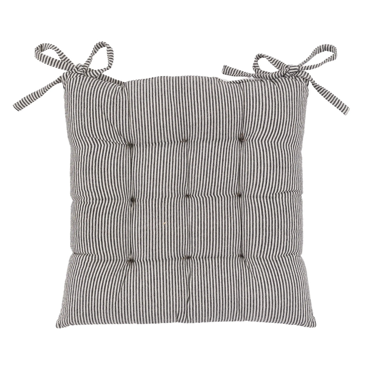 Bodhi Accessories Windsor Woven Stripe Seatpad Ink Blue House of Isabella UK