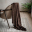 Bodhi Accessories Winson Flannel Throw Taupe House of Isabella UK