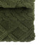 Bodhi Accessories Woodland Cable Knit Throw Forest Green House of Isabella UK