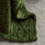 Bodhi Accessories Woodland Cable Knit Throw Forest Green House of Isabella UK