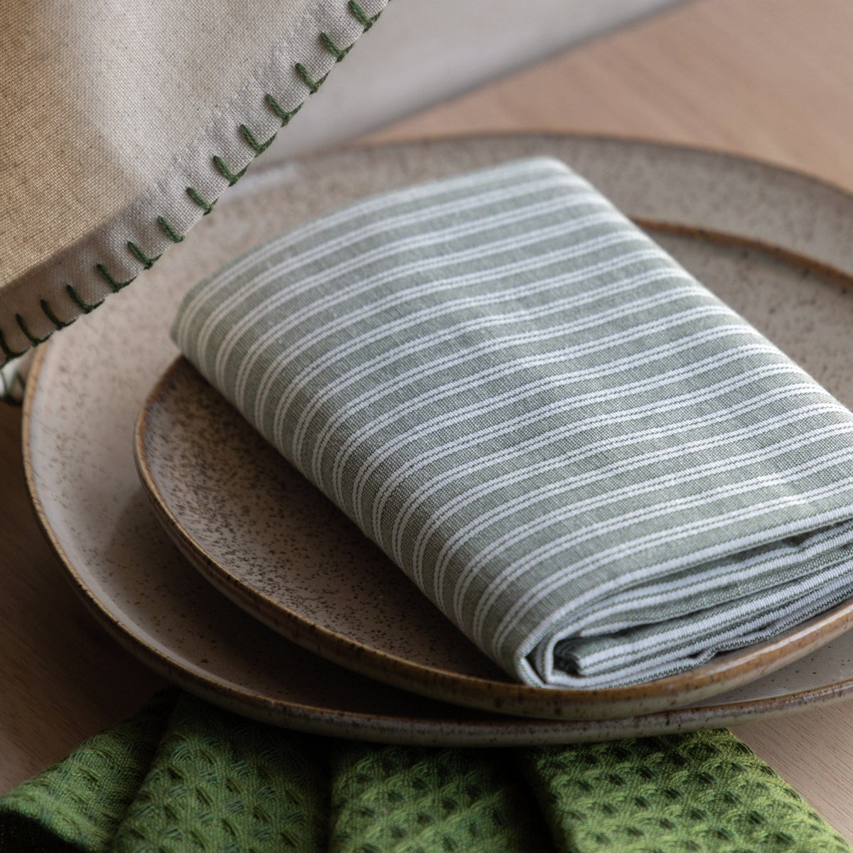 Bodhi Accessories Woodland Christmas Tea Towels 3pk House of Isabella UK