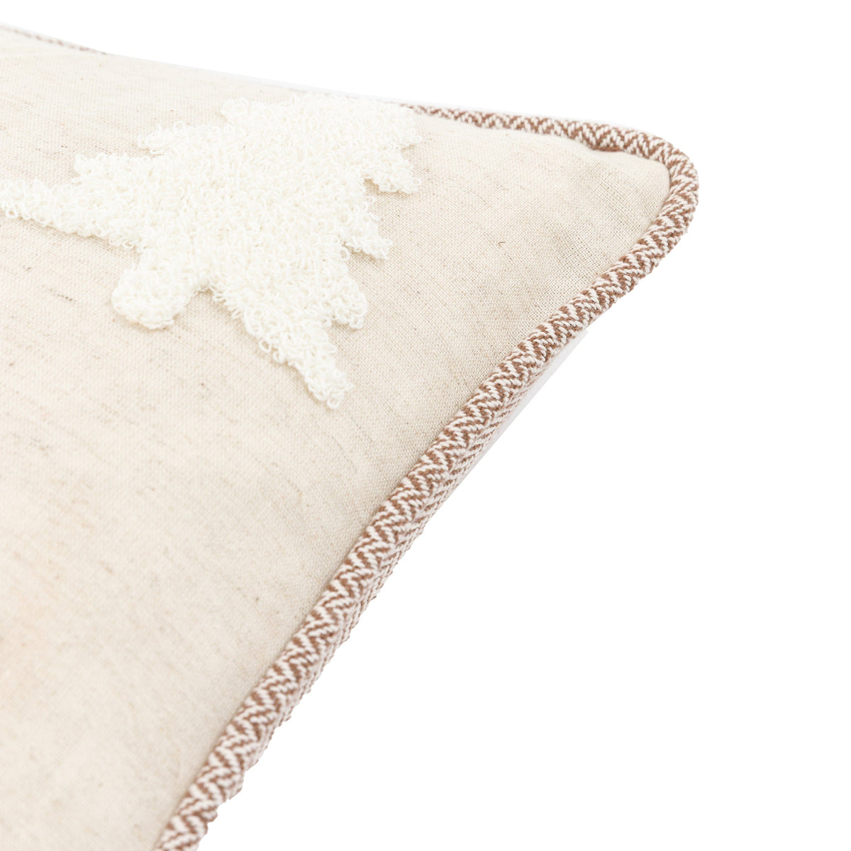 Bodhi Accessories Woodland Embroidered Tree Cushion House of Isabella UK