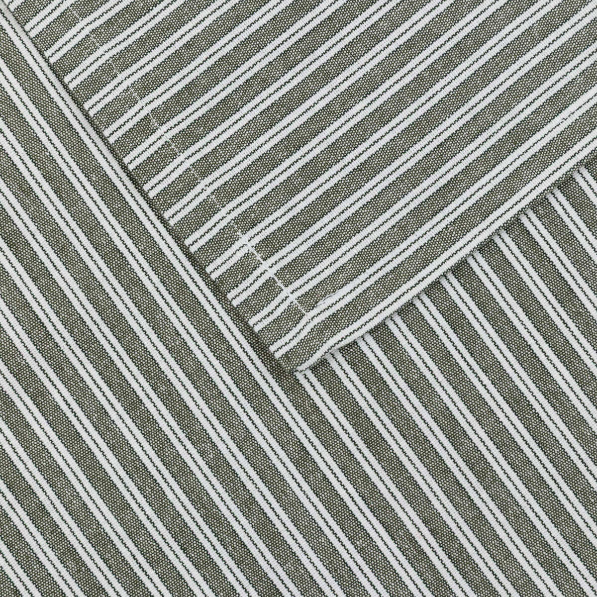 Bodhi Accessories Woodland Festive Stripe Table Cloth House of Isabella UK