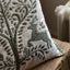 Bodhi Accessories Woodland Tree Scene Embroidered Cushion House of Isabella UK