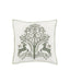 Bodhi Accessories Woodland Tree Scene Embroidered Cushion House of Isabella UK