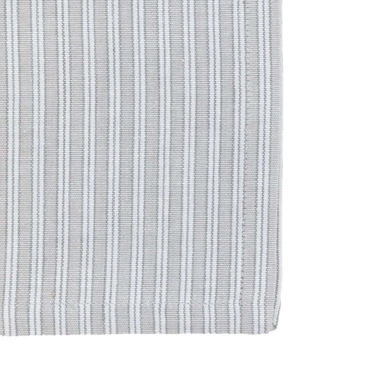 Bodhi Accessories Woven Striped Napkin Grey 4pk House of Isabella UK