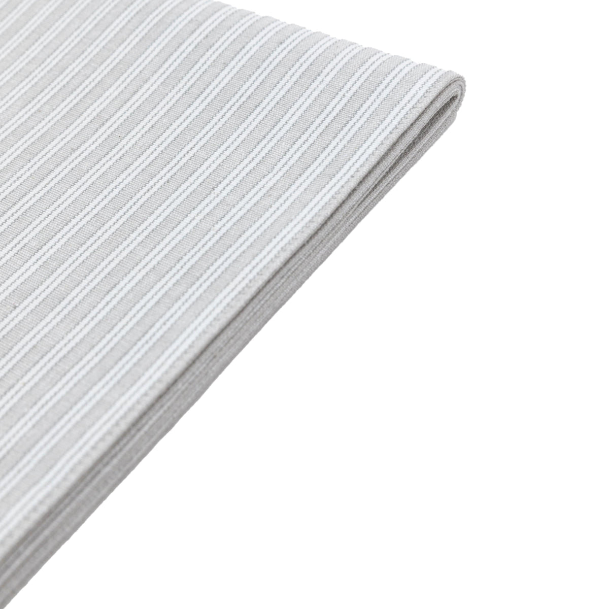 Bodhi Accessories Woven Striped Table Runner Grey Small House of Isabella UK