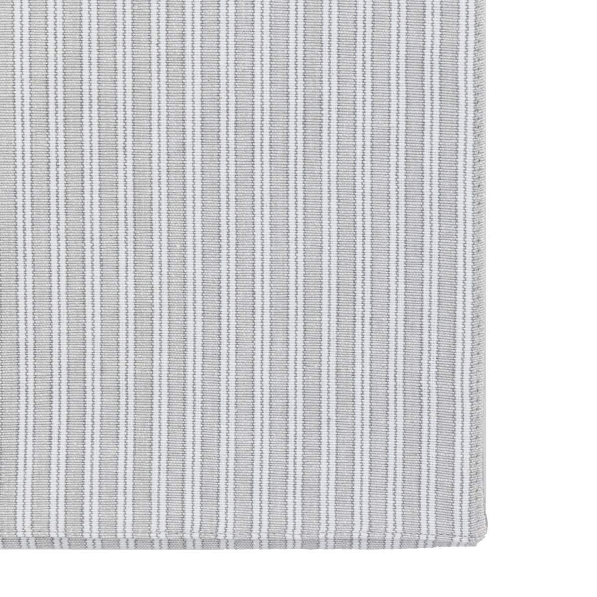 Bodhi Accessories Woven Striped Table Runner Grey Small House of Isabella UK
