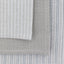 Bodhi Accessories Woven Striped Tea Towel Grey 3pk House of Isabella UK