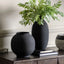 Bodhi Accessories Zila Vase Black Assorted Set of 2 House of Isabella UK