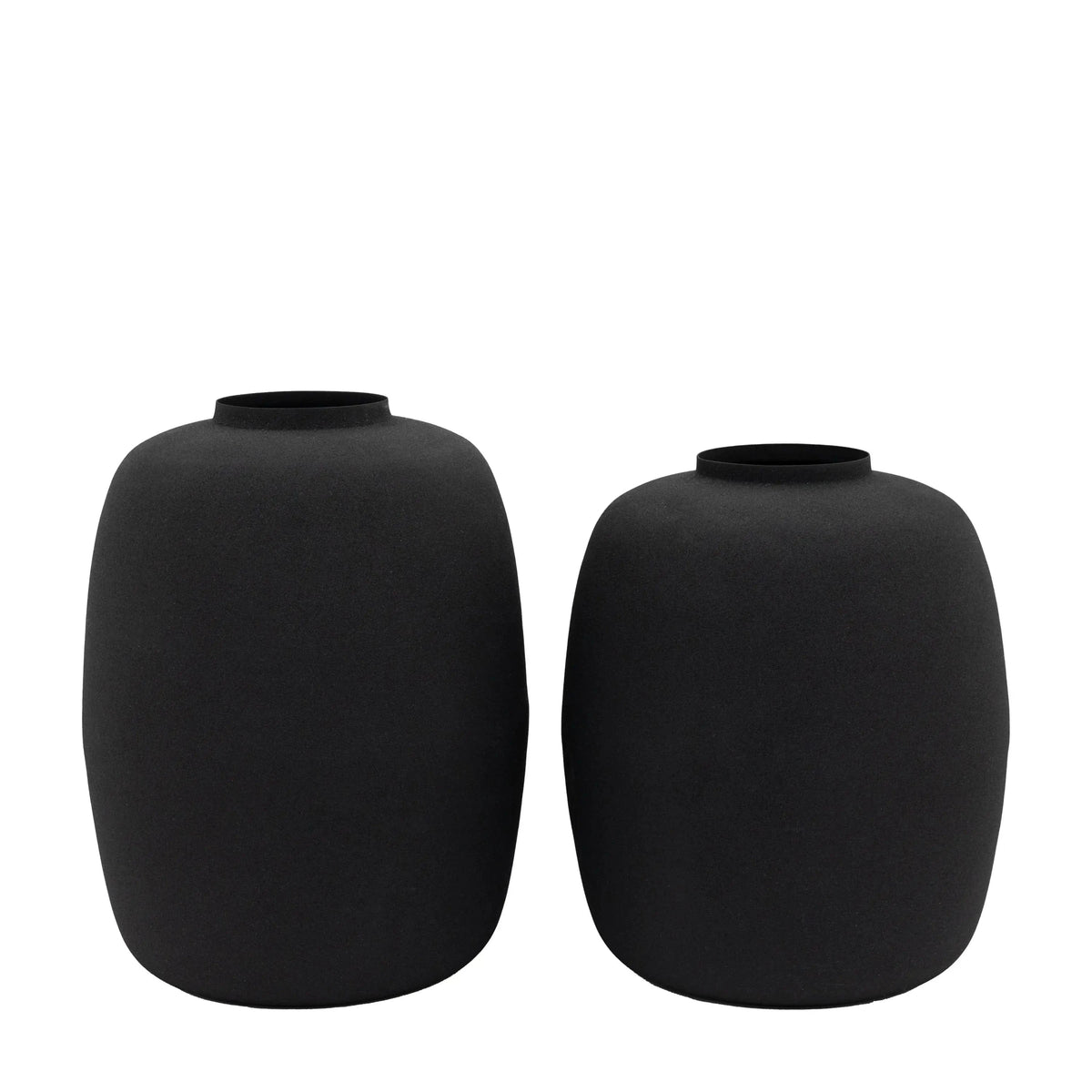 Bodhi Accessories Zila Vase Black Set of 2 House of Isabella UK