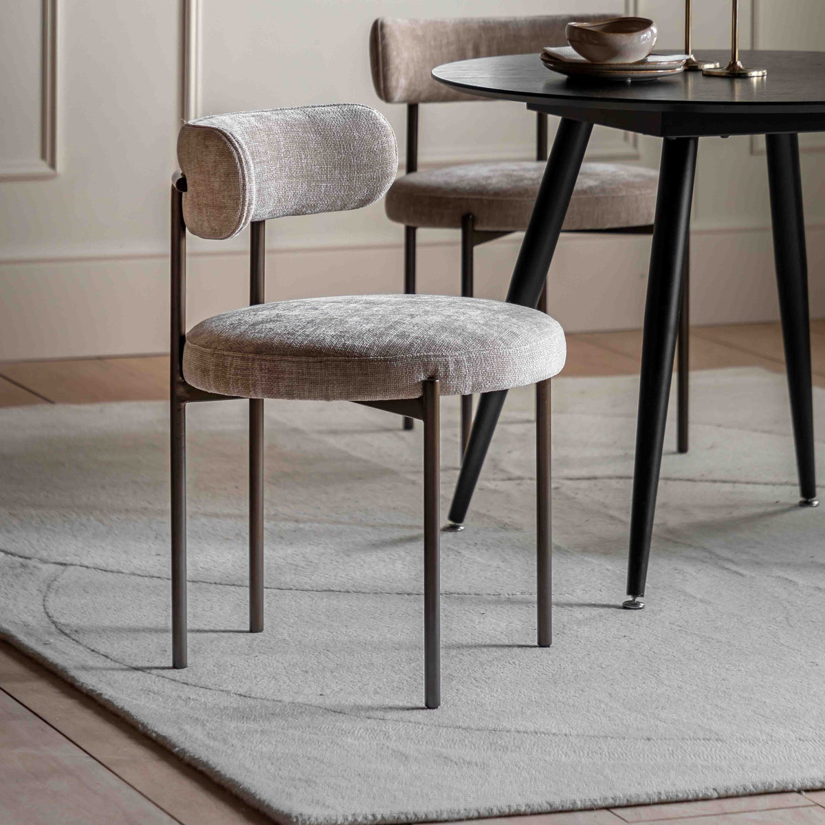 Bodhi Dining Aveley Dining Chair Natural 2pk House of Isabella UK