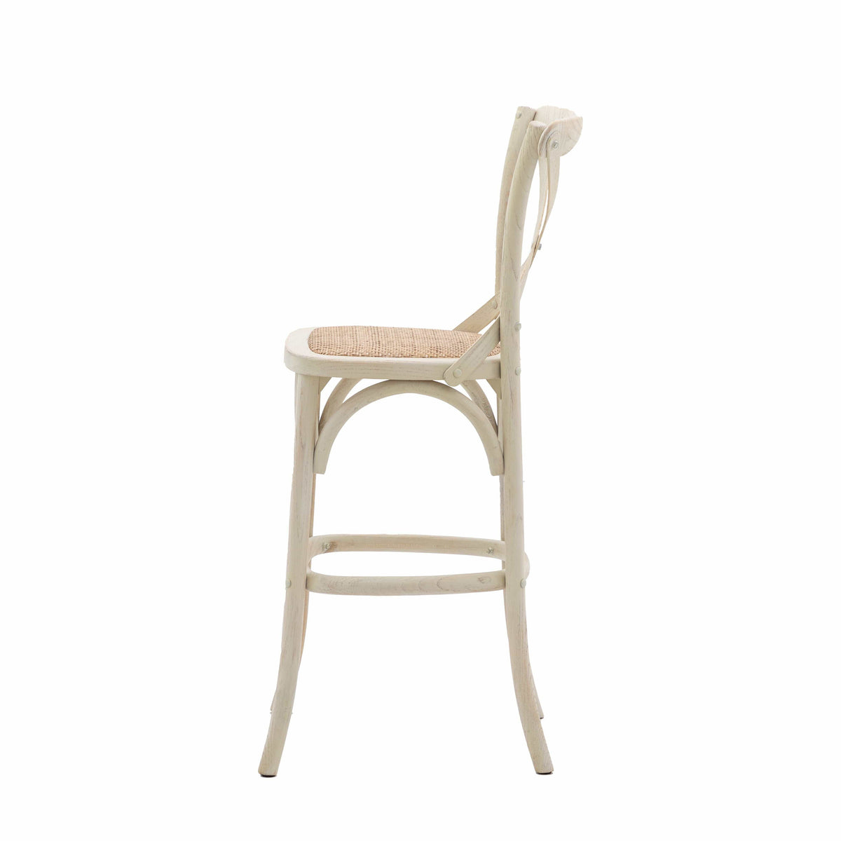 Birk Stool 2pk - White.