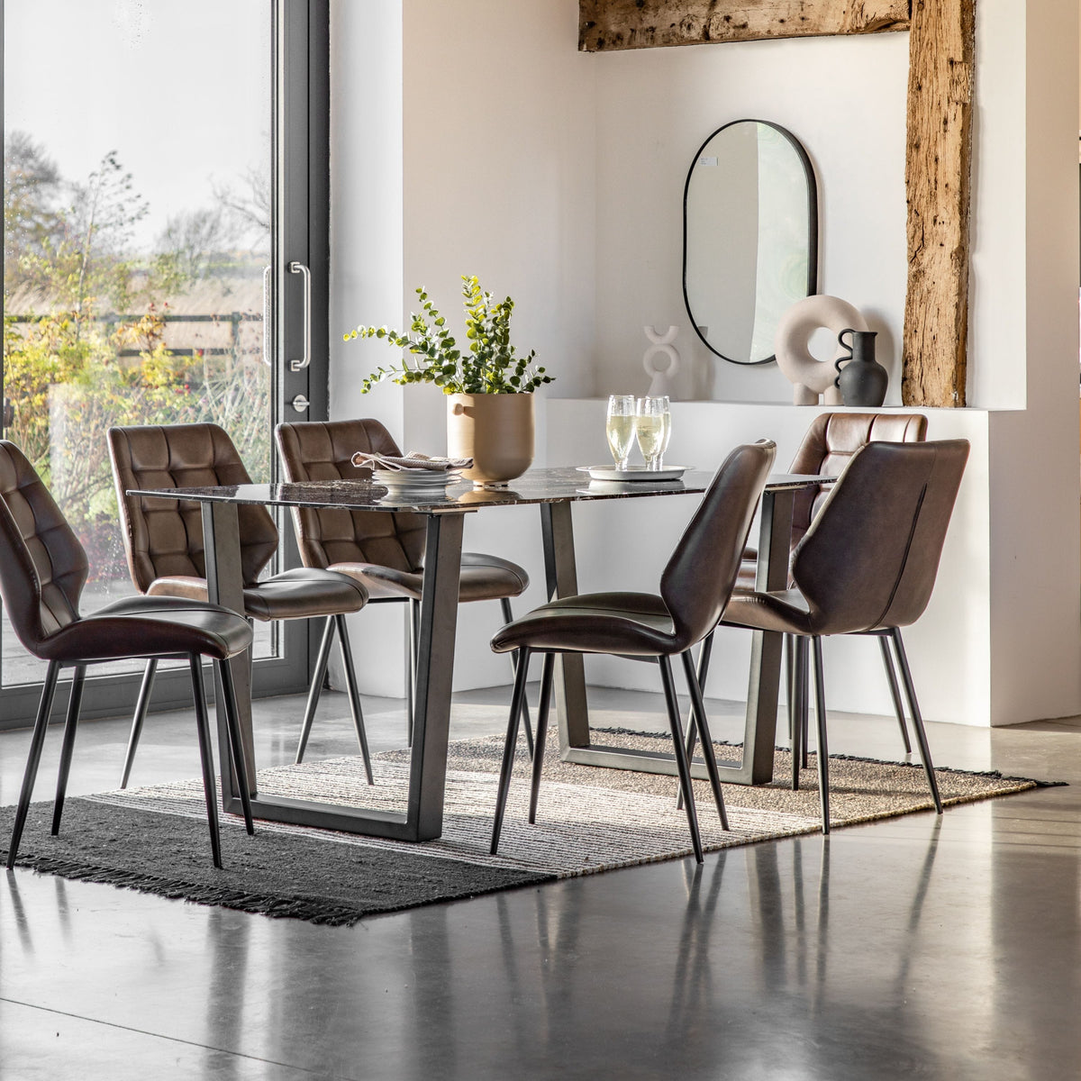 Bramwell Dining Table - Black.