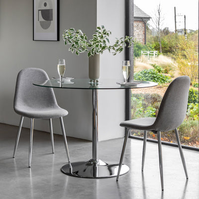 Bodhi Dining Cadsden Dining Table - Clear House of Isabella UK