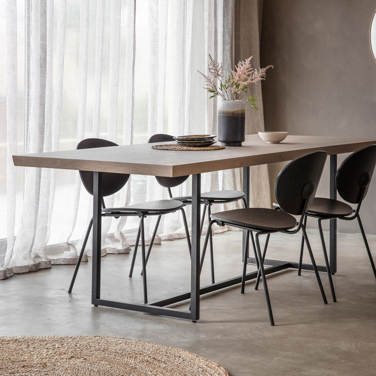 Calvo Dining Table - Grey.