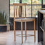 Bodhi Dining Chapel Bar Stool 2pk - Natural House of Isabella UK