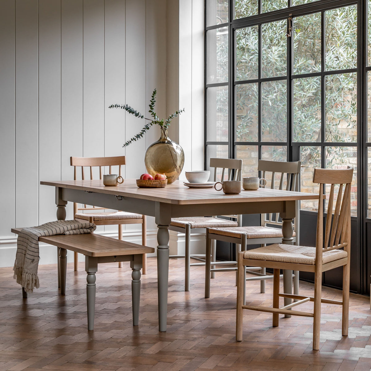 Chapel Extending Dining Table - Prairie.
