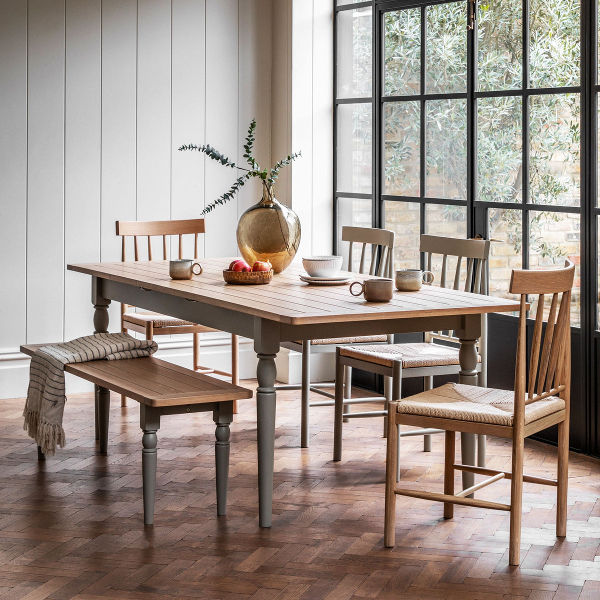 Chapel Extending Dining Table - Prairie.