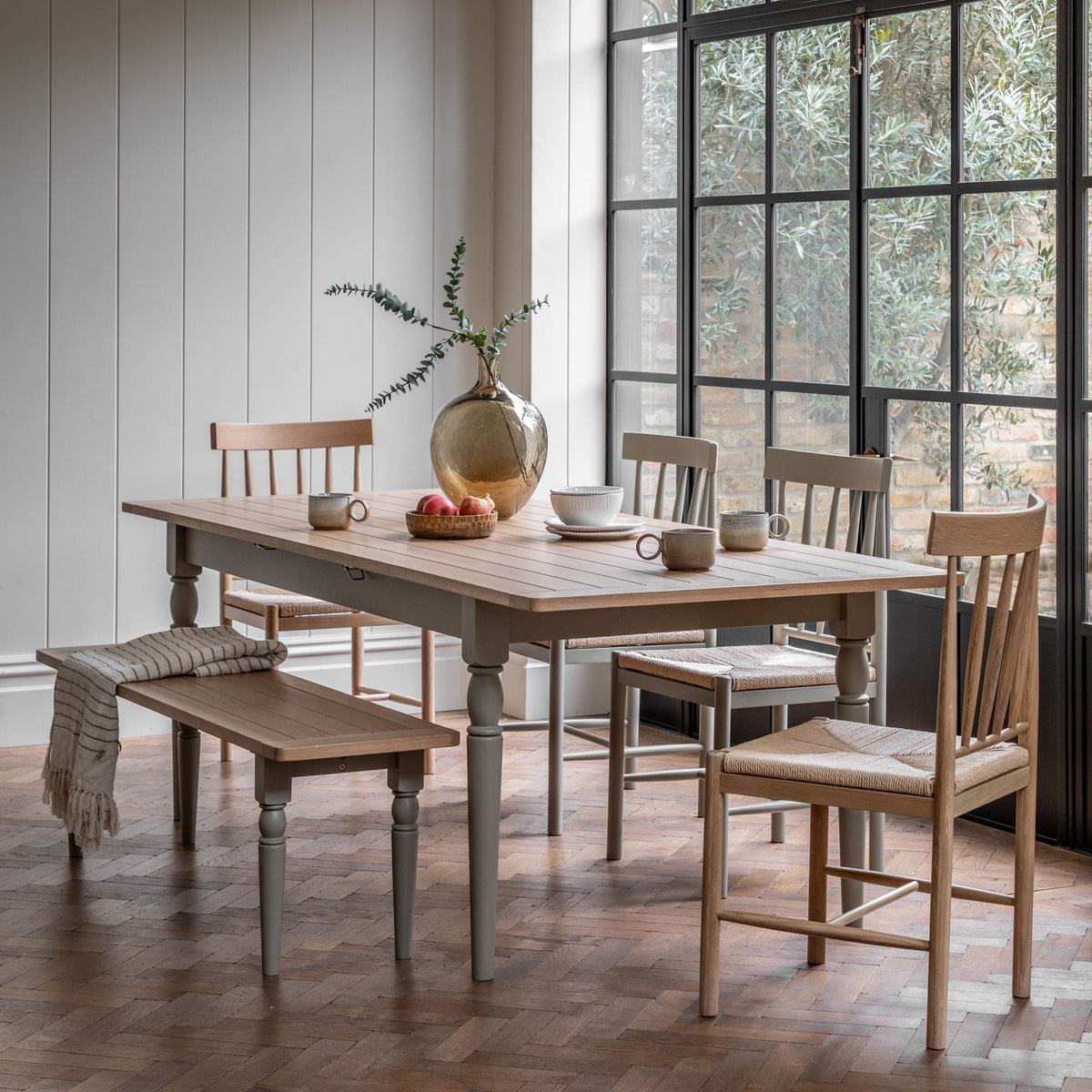 Chapel Extending Dining Table - Prairie.