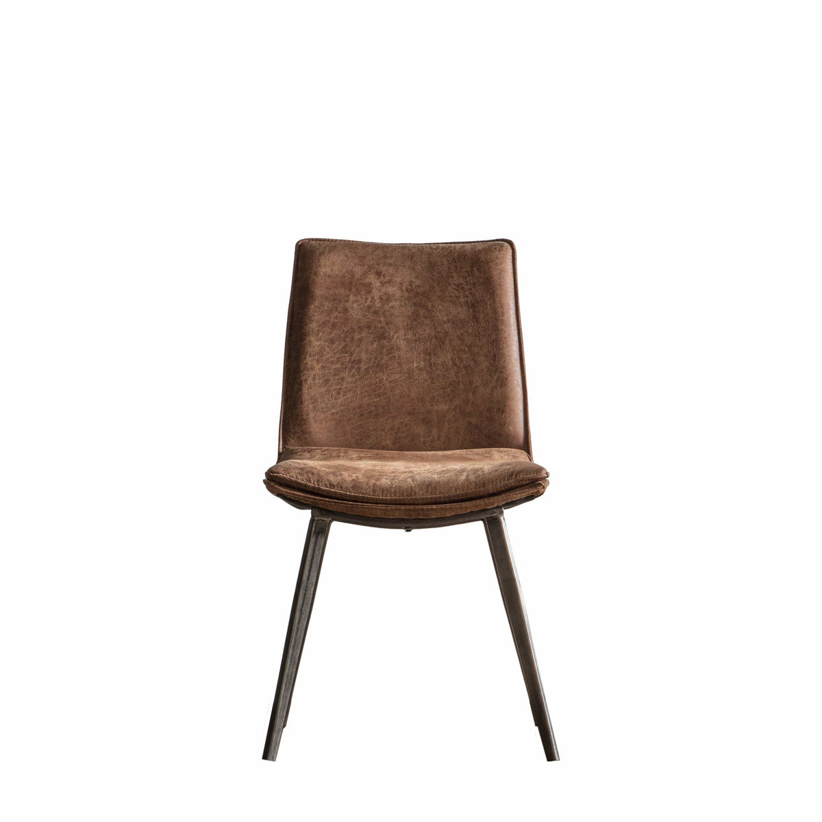 Chilcompton Chair Brown (2pk) W460 x D600 x H870mm.