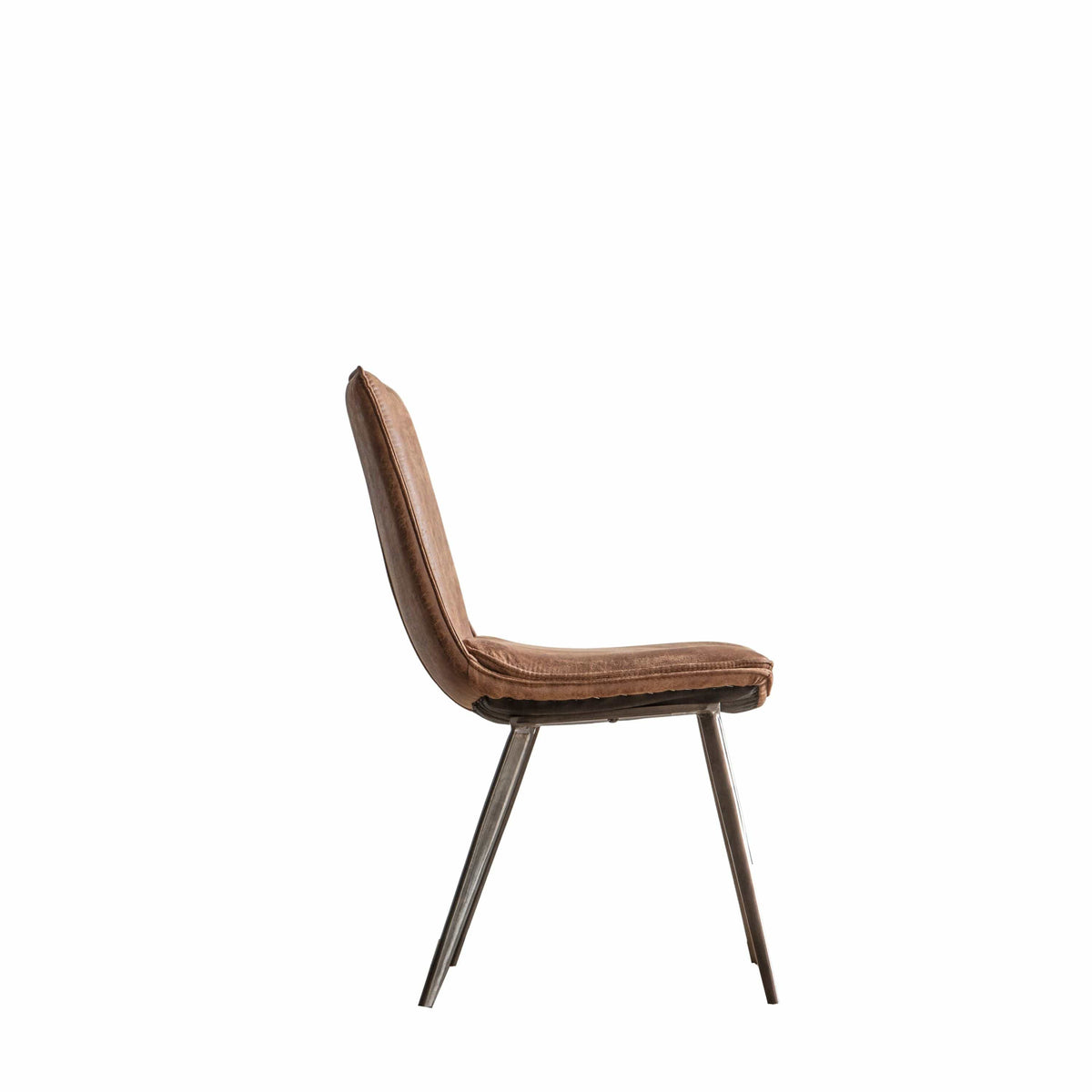 Chilcompton Chair Brown (2pk) W460 x D600 x H870mm.